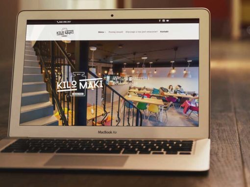 Strona internetowa pizzerii KiloMąki 2.0